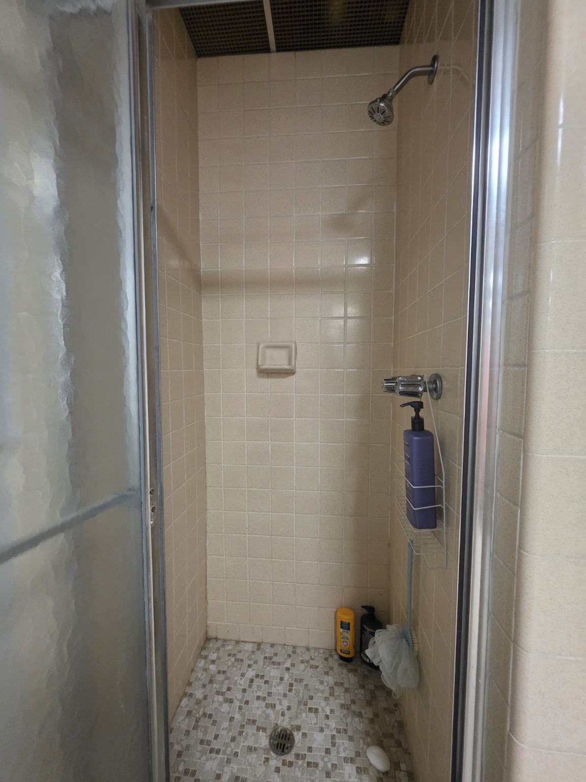 Shower in the men's locker room